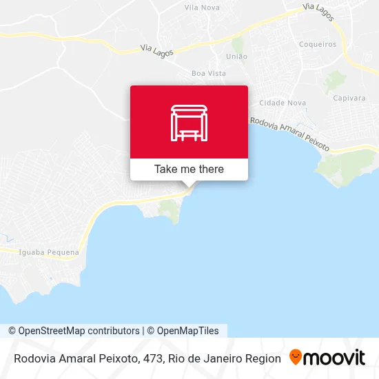 Rodovia Amaral Peixoto, 473 map