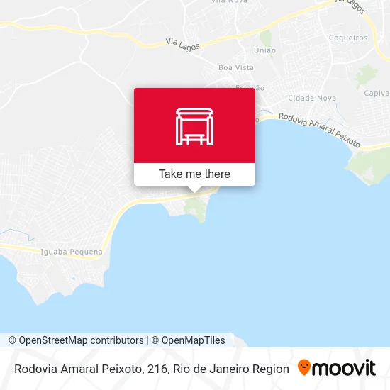 Rodovia Amaral Peixoto, 216 map