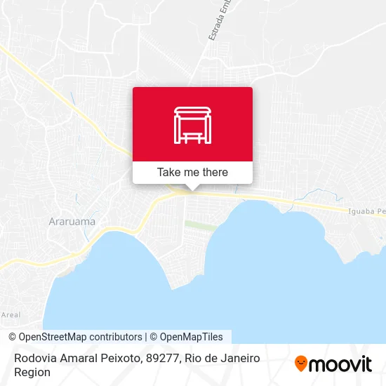 Rodovia Amaral Peixoto, 89277 map
