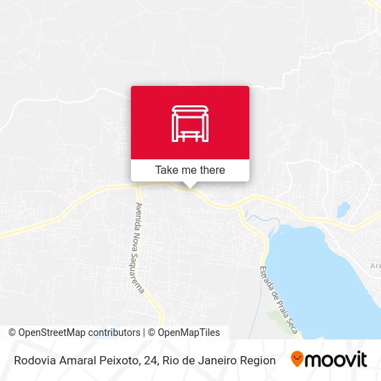 Rodovia Amaral Peixoto, 24 map