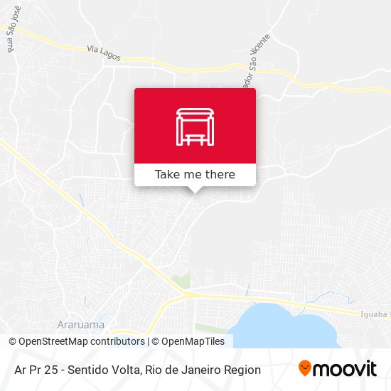 Ar Pr 25 - Sentido Volta map