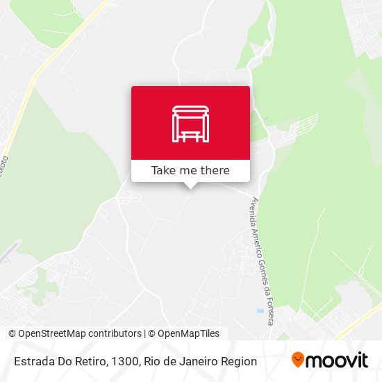 Estrada Do Retiro, 1300 map