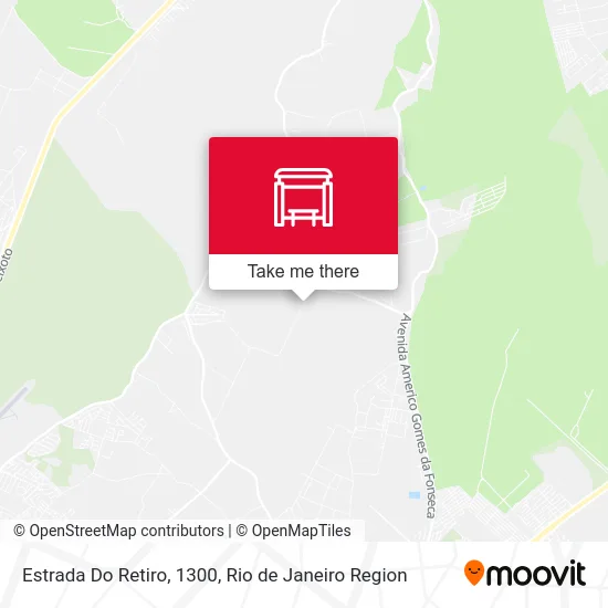 Estrada Do Retiro, 1300 map