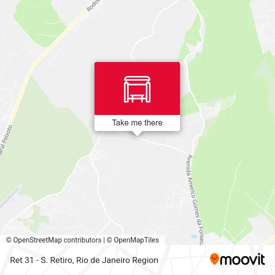 Ret 31 - S. Retiro map