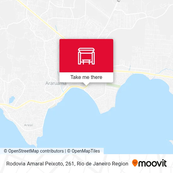 Rodovia Amaral Peixoto, 261 map