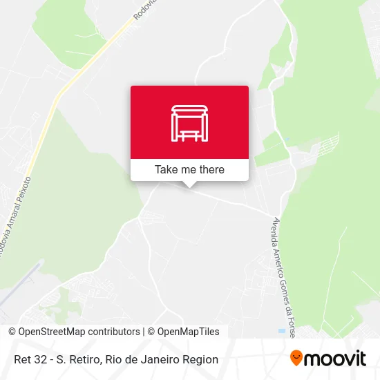 Ret 32 - S. Retiro map