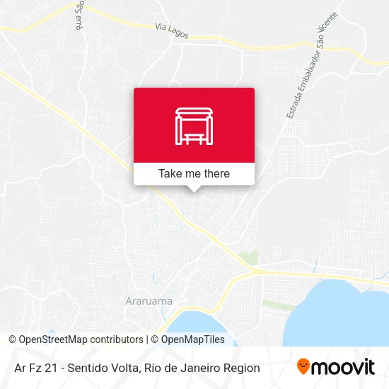 Ar Fz 21 - Sentido Volta map