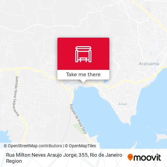 Mapa Rua Milton Neves Araujo Jorge, 355