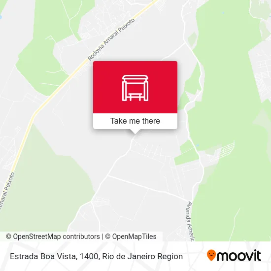 Estrada Boa Vista, 1400 map