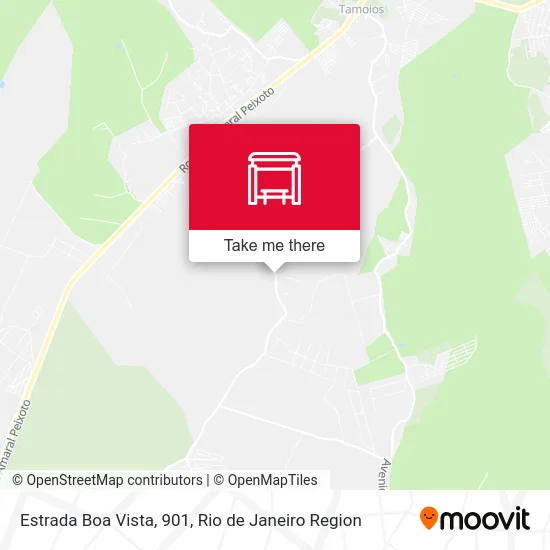 Estrada Boa Vista, 901 map