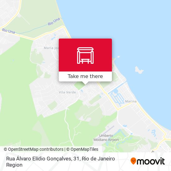 Rua Álvaro Elídio Gonçalves, 31 map