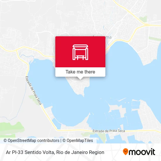 Ar Pl-33 Sentido Volta map