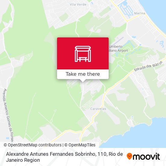 Alexandre Antunes Fernandes Sobrinho, 110 map