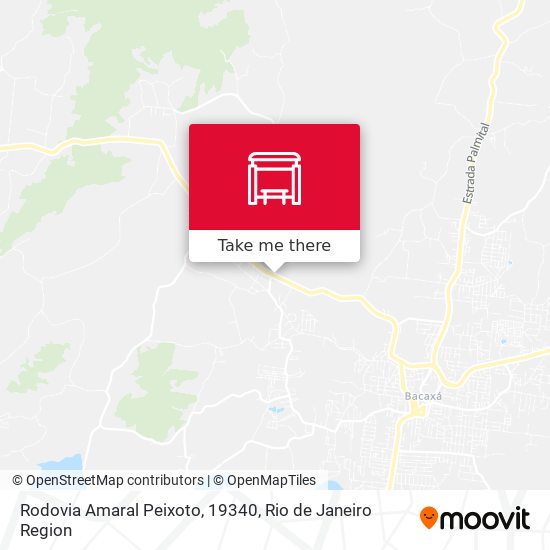 Rodovia Amaral Peixoto, 19340 map