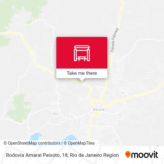 Rodovia Amaral Peixoto, 18 map