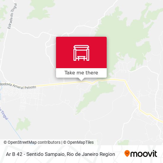Ar B 42 - Sentido Sampaio map