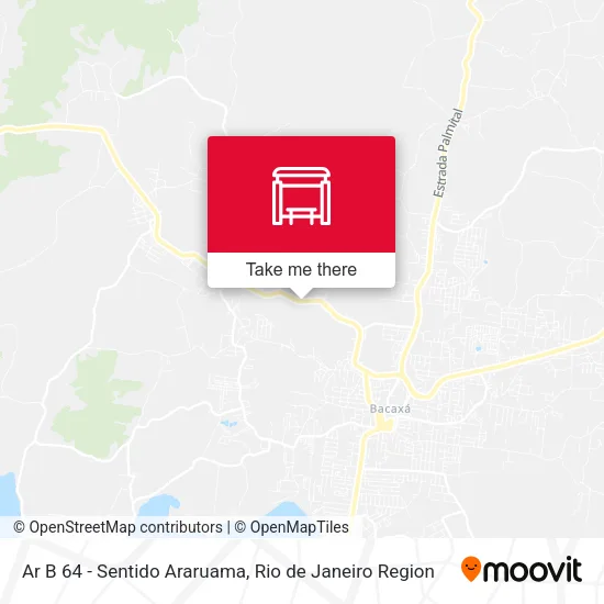 Ar B 64 - Sentido Araruama map