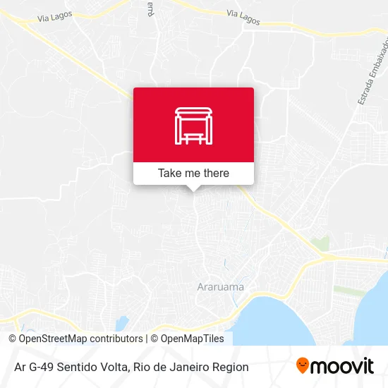 Ar G-49 Sentido Volta map