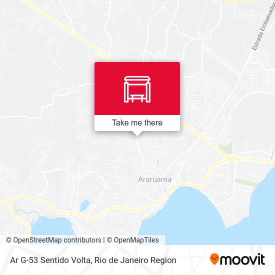 Ar G-53 Sentido Volta map