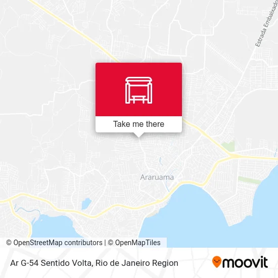 Ar G-54 Sentido Volta map