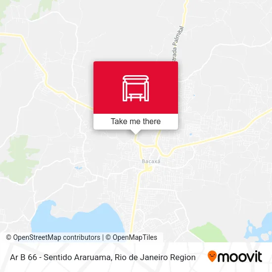 Ar B 66 - Sentido Araruama map