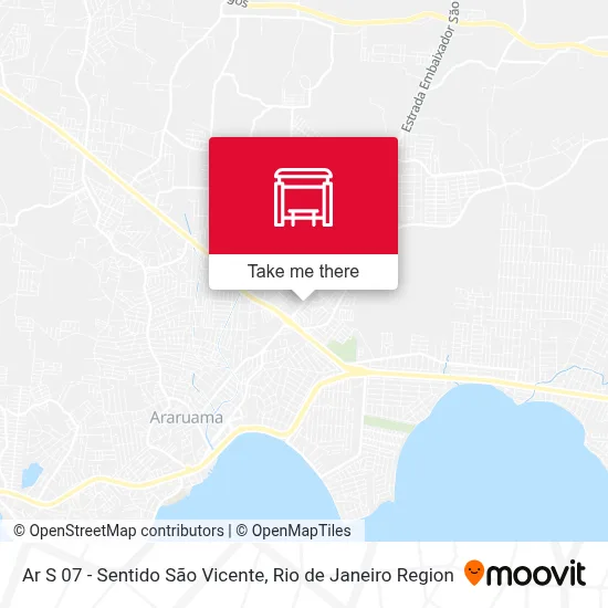 Ar S 07 - Sentido São Vicente map