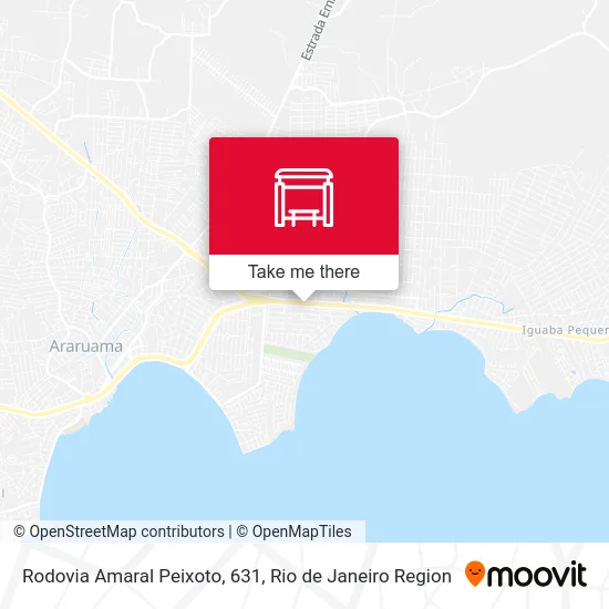 Rodovia Amaral Peixoto, 631 map