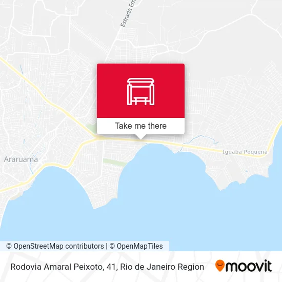 Rodovia Amaral Peixoto, 41 map