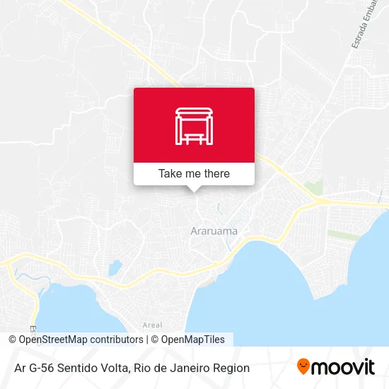 Ar G-56 Sentido Volta map