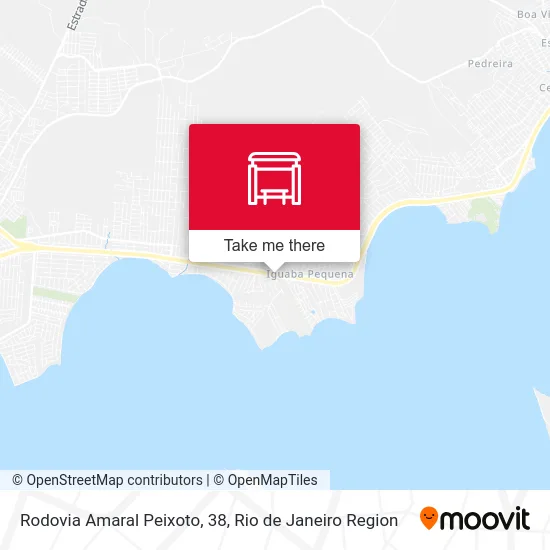 Rodovia Amaral Peixoto, 38 map
