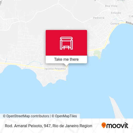 Rod. Amaral Peixoto, 947 map