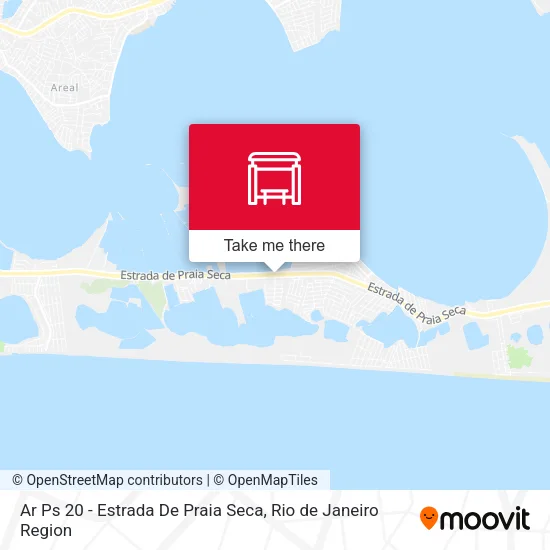 Ar Ps 20 - Estrada De Praia Seca map