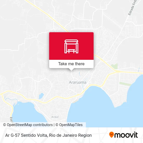 Ar G-57 Sentido Volta map