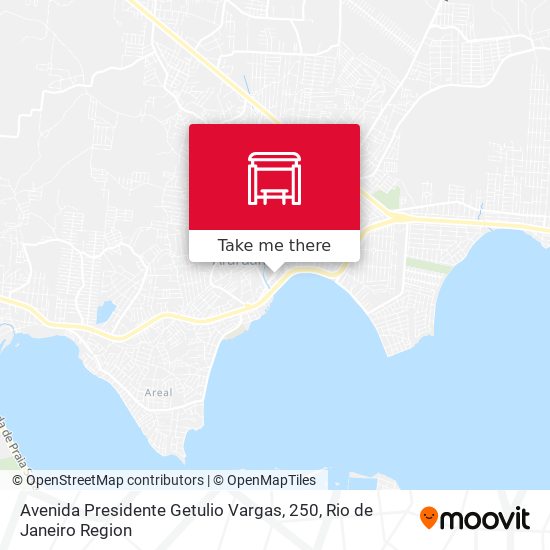 Avenida Presidente Getulio Vargas, 250 map