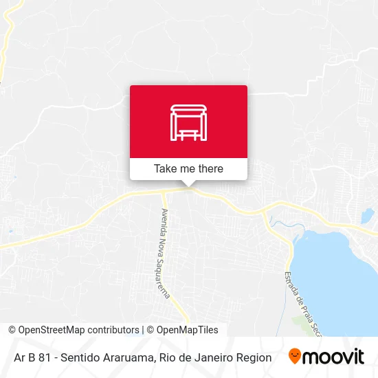 Ar B 81 - Sentido Araruama map