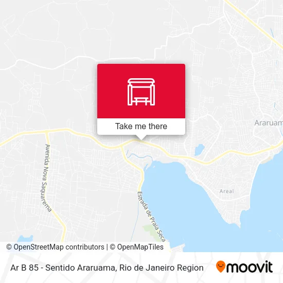 Ar B 85 - Sentido Araruama map