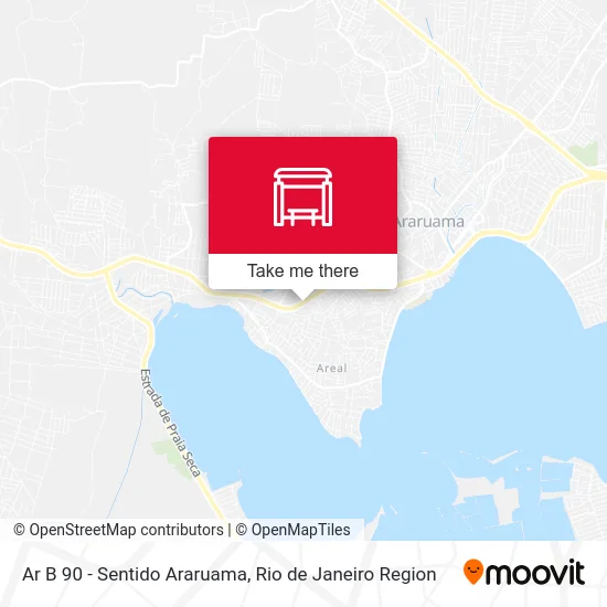 Ar B 90 - Sentido Araruama map