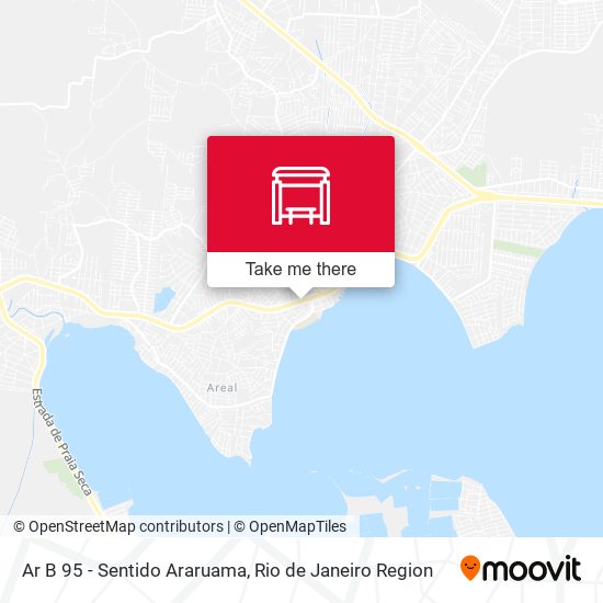 Ar B 95 - Sentido Araruama map