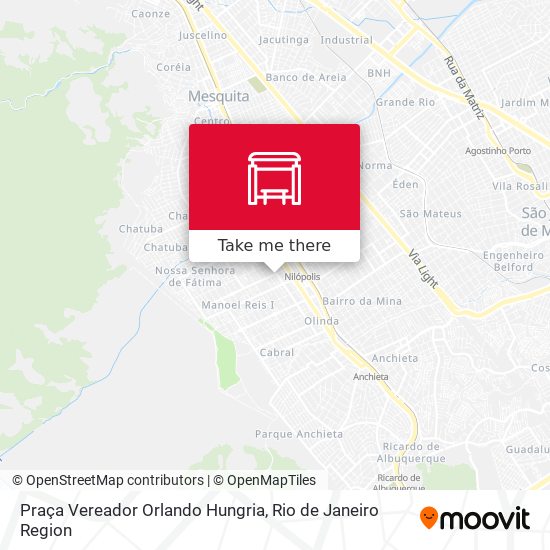 Praça Vereador Orlando Hungria map