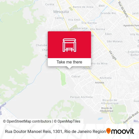 Rua Doutor Manoel Reis, 1301 map