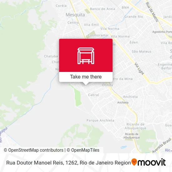 Rua Doutor Manoel Reis, 1262 map