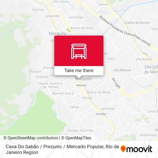 Casa Do Sabão / Prezunic / Mercado Popular map