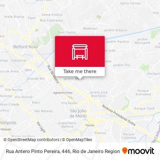 Rua Antero Pinto Pereira, 446 map