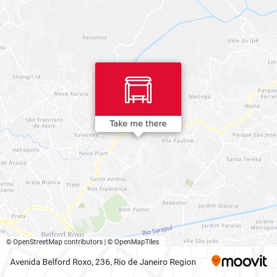 Avenida Belford Roxo, 236 map
