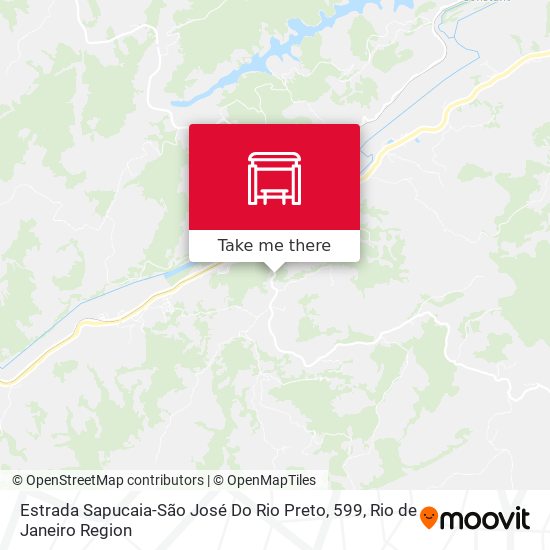 Estrada Sapucaia-São José Do Rio Preto, 599 map