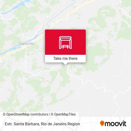 Estr. Santa Bárbara map