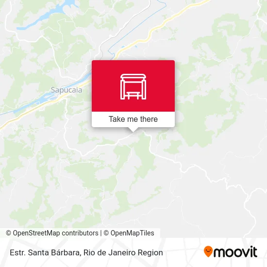 Estr. Santa Bárbara map