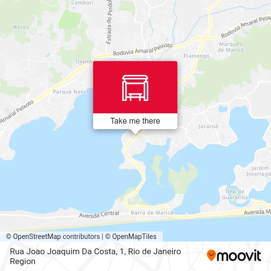 Rua Joao Joaquim Da Costa, 1 map