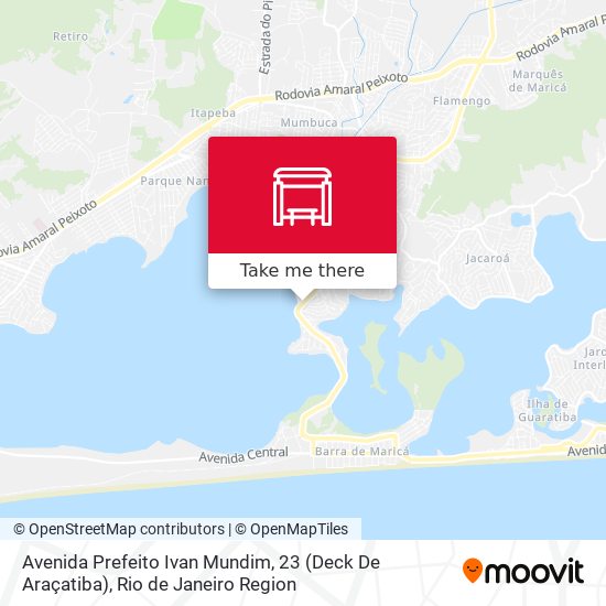 Avenida Prefeito Ivan Mundim, 23 (Deck De Araçatiba) map