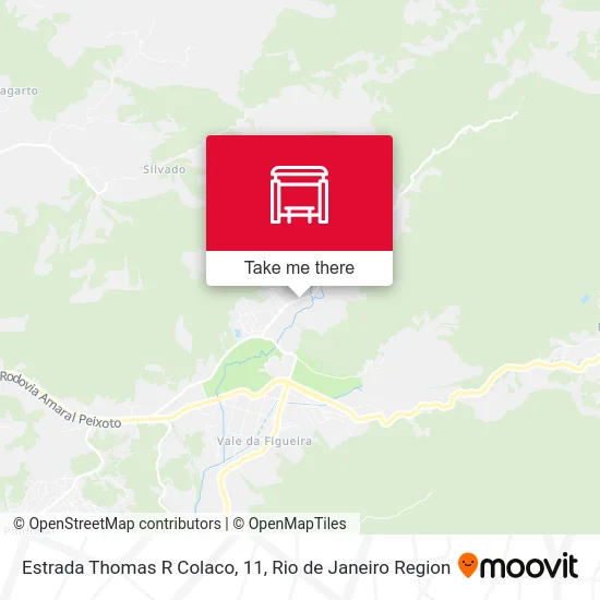 Estrada Thomas R Colaco, 11 map